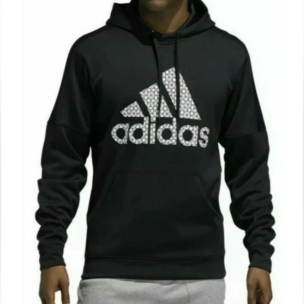 Adidas Men Geometric Lines Graphic
Climawarm Performance Hoodie size Xl